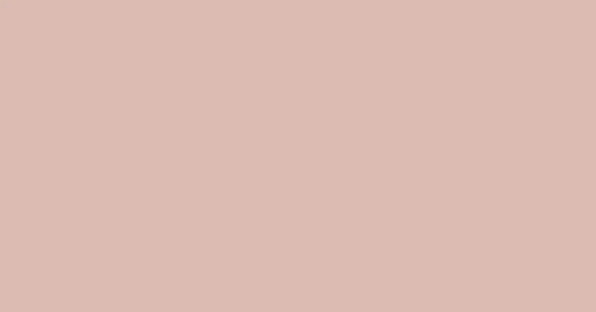 #dcbbb4 cavern pink color image