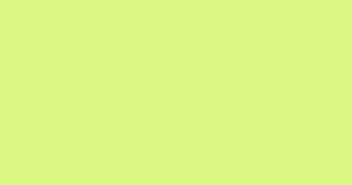 #dcf582 key lime pearl color image