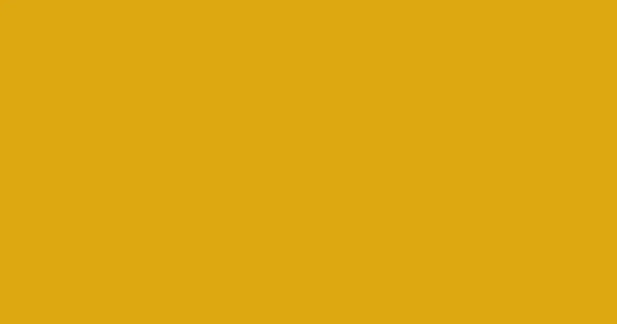 #dda712 gamboge color image