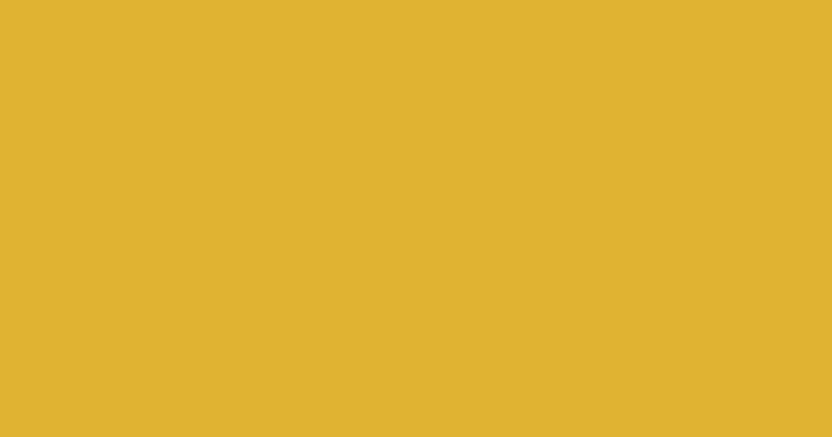 #ddb32f golden grass color image