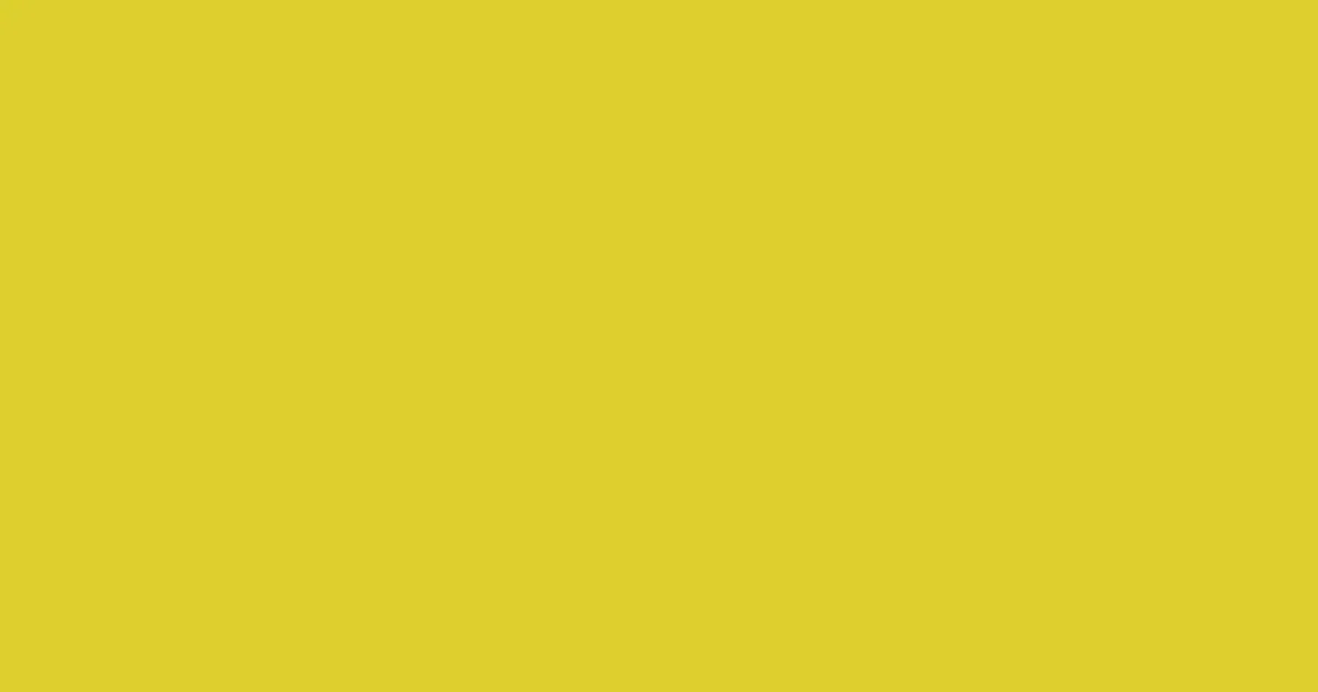#ddcf2d sunflower color image