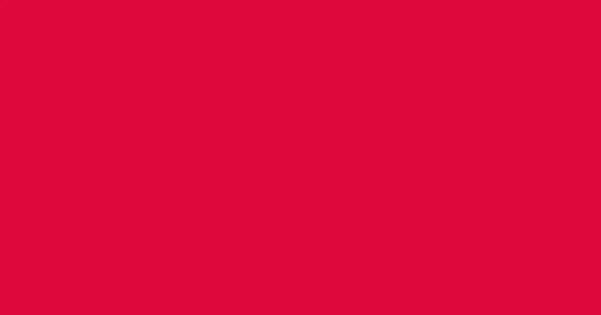 #de093c red ribbon color image