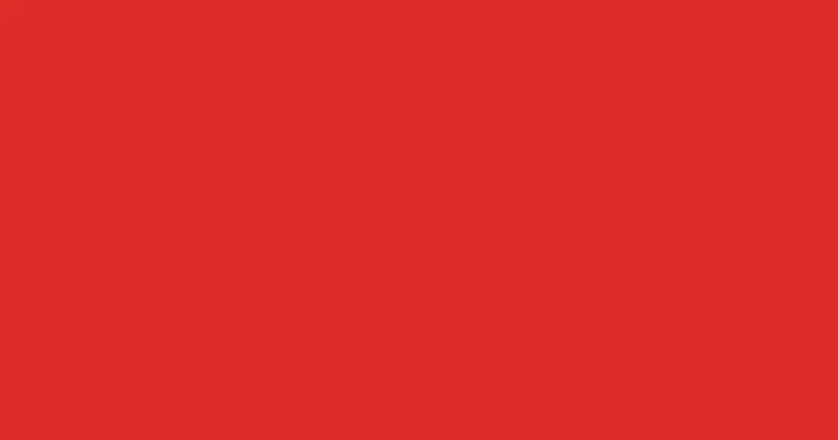 #de2e2a alizarin crimson color image