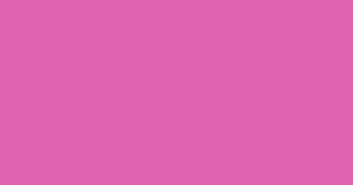 #de63b1 deep blush color image