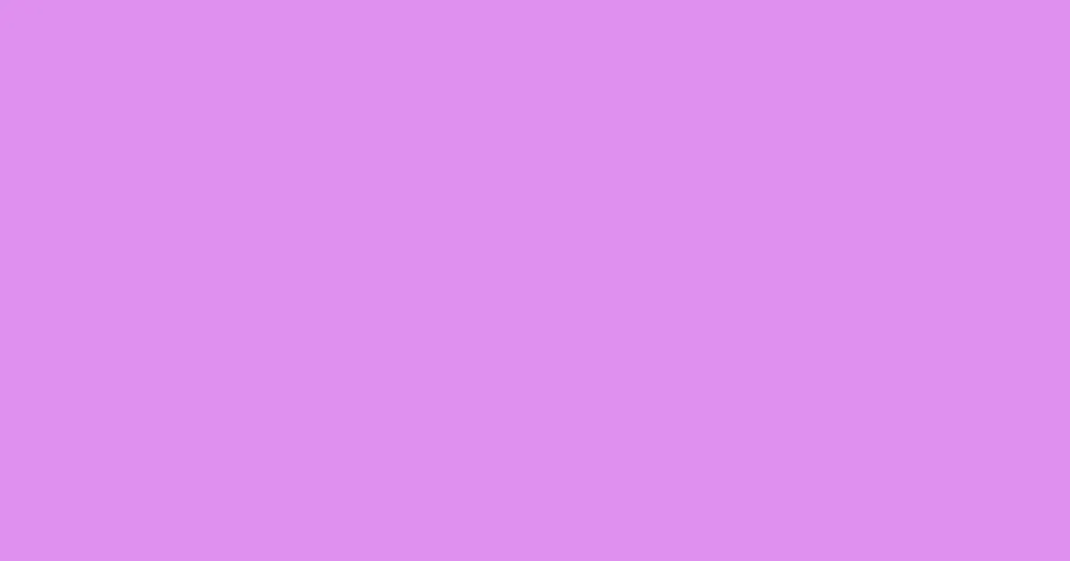 #de90ef lilac color image