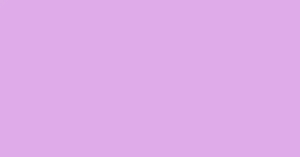 #deace8 french lilac color image