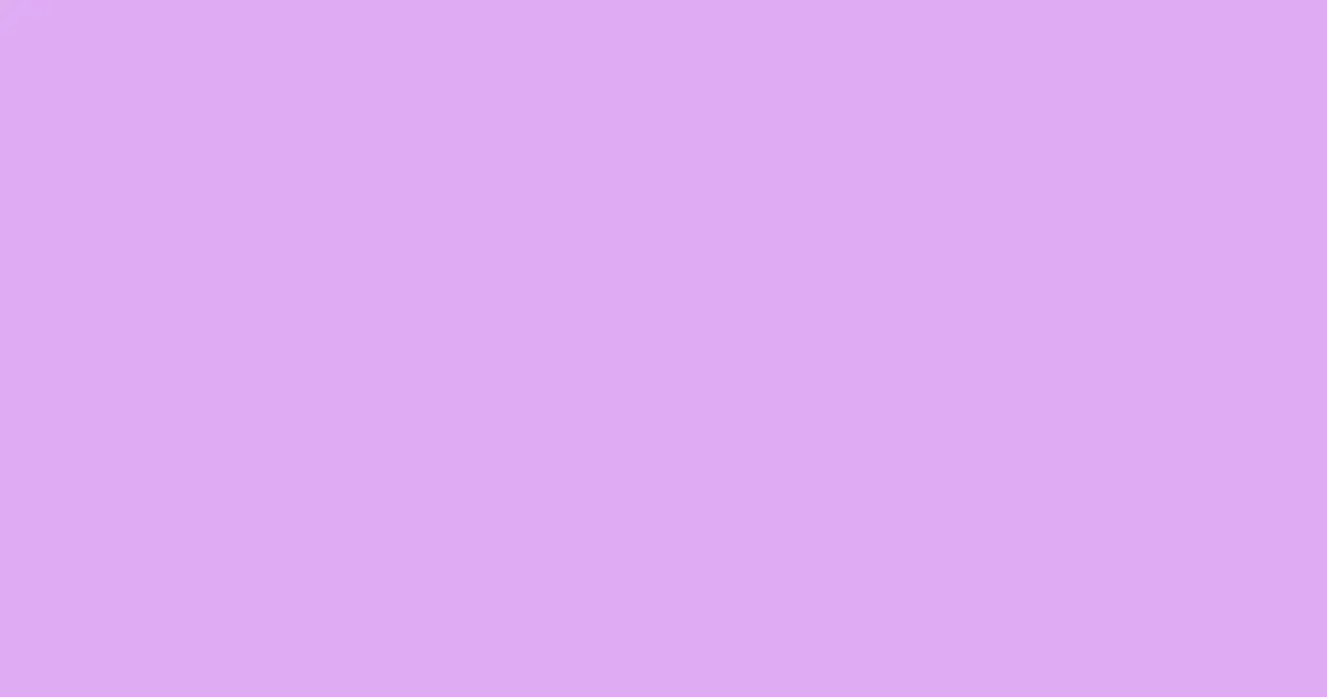 #deacf4 lilac color image