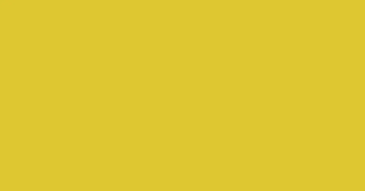 #dec732 sunflower color image