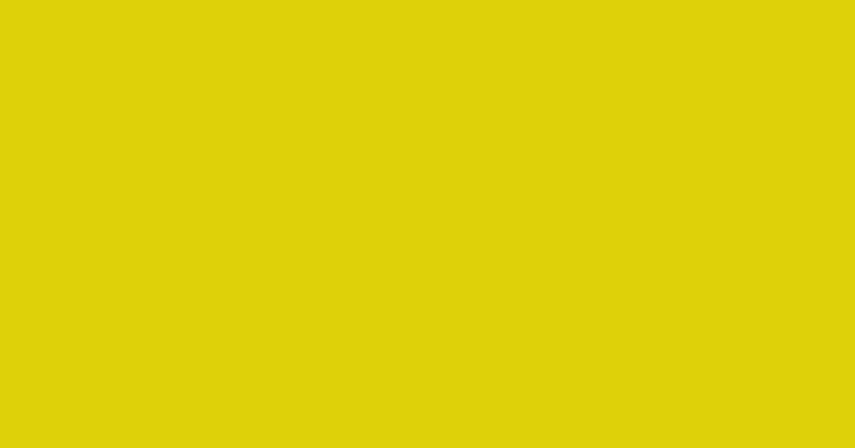 #ded00b bitter lemon color image