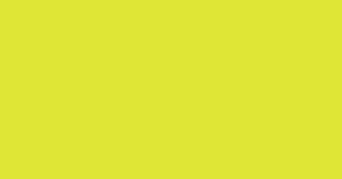 #dee537 pear color image