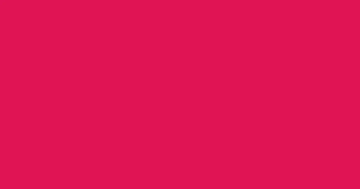 #df1453 crimson color image