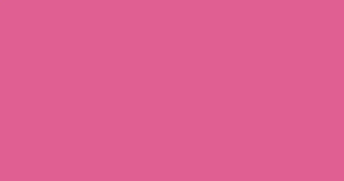 #df5f92 blush color image