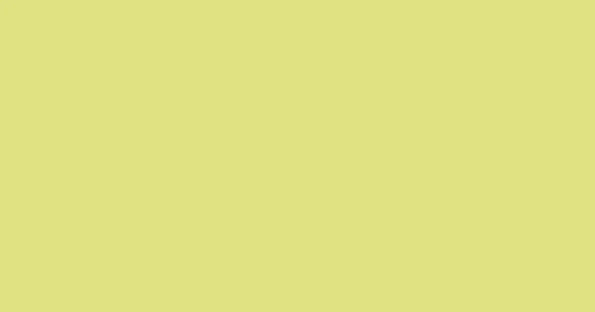 #dfe281 yellow green color image