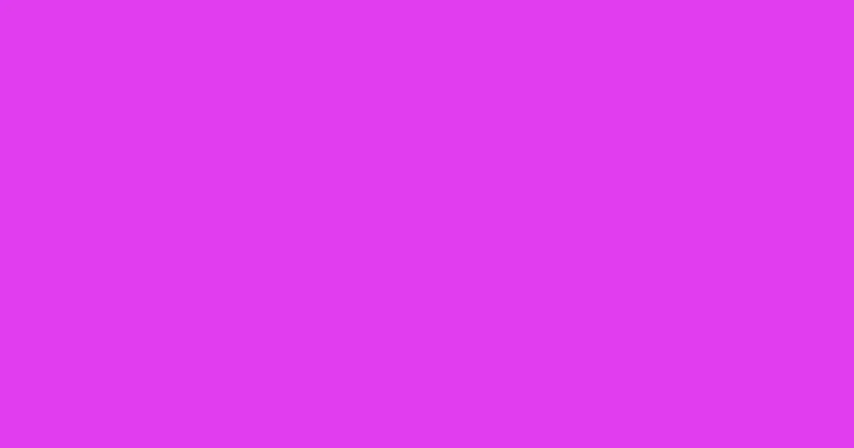 #e03df0 pink flamingo color image