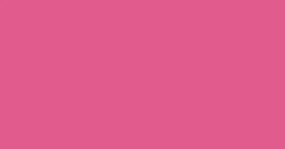 #e05c8d blush color image