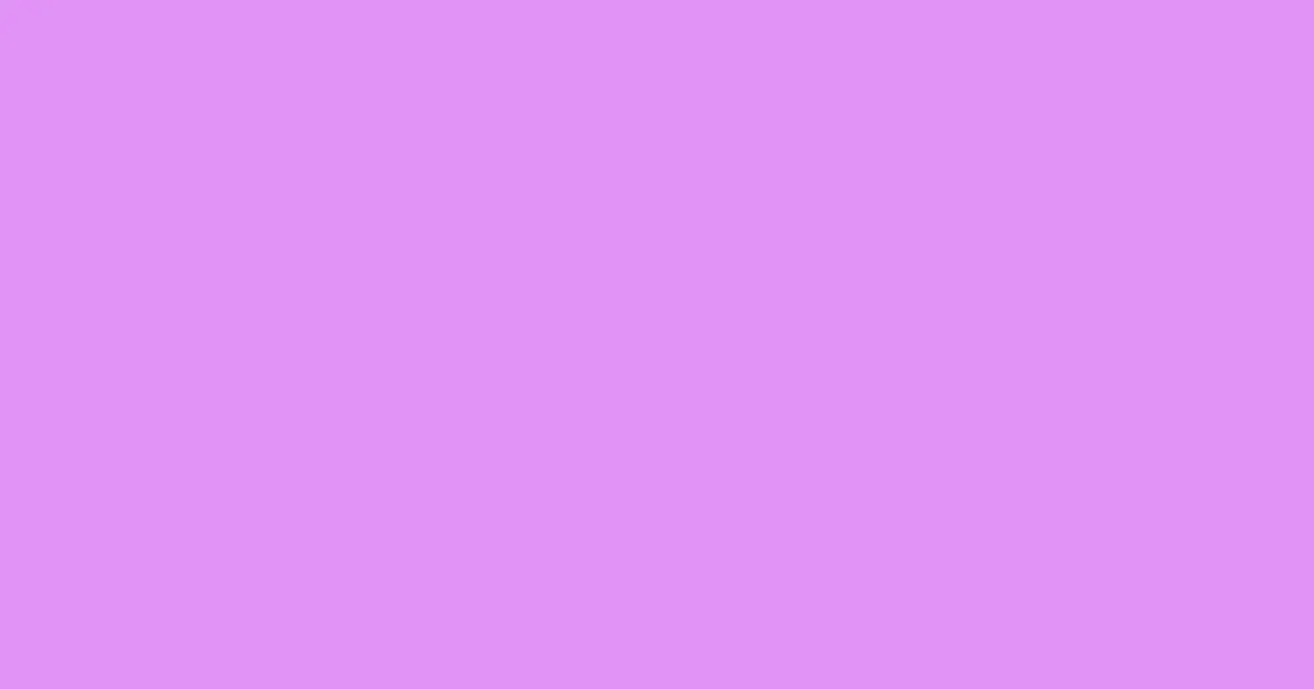 #e093f7 lilac color image
