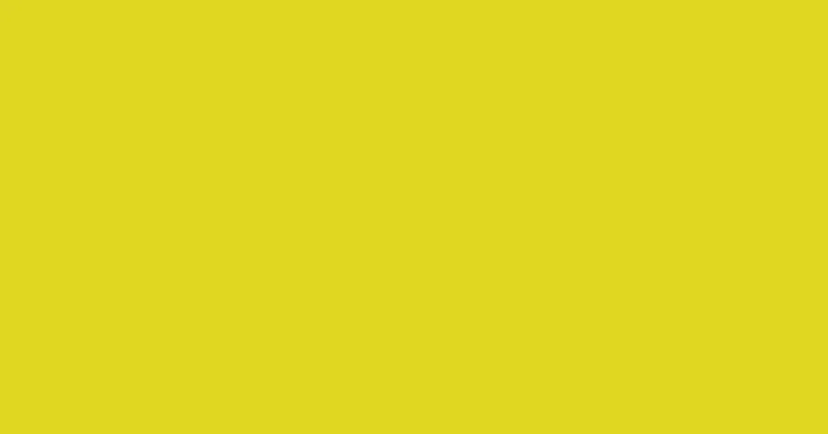 #e0d723 sunflower color image