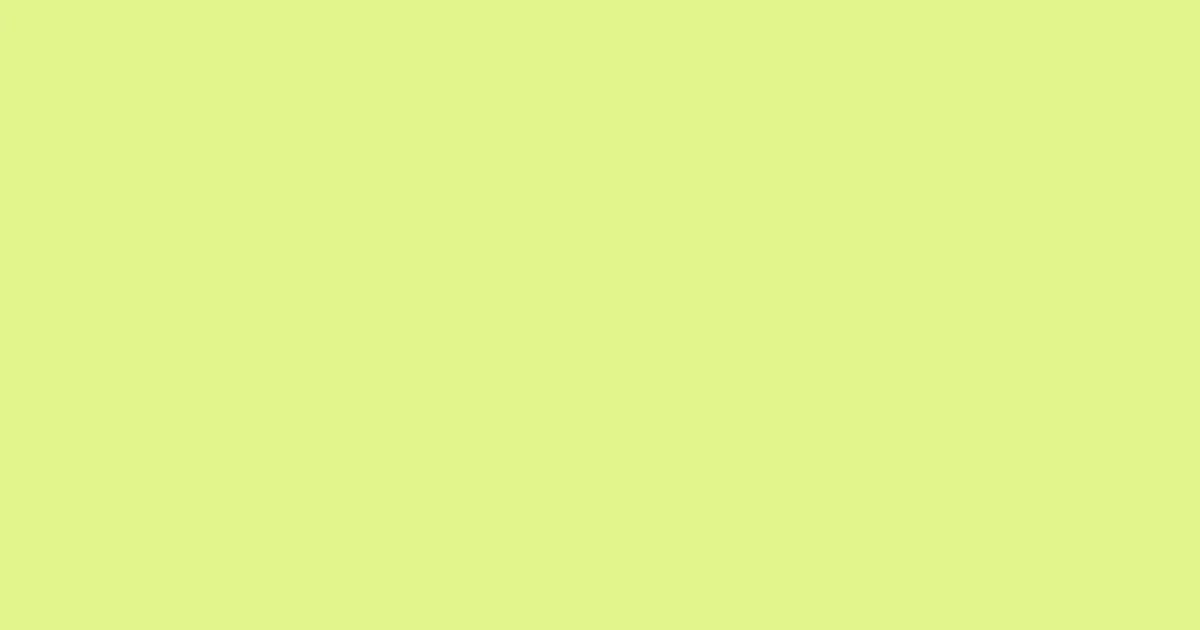 #e0f58b key lime pearl color image