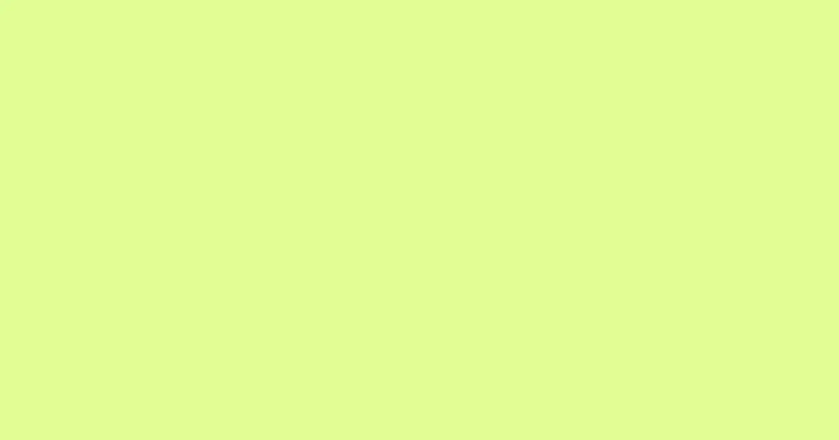 #e0fe95 jonquil color image