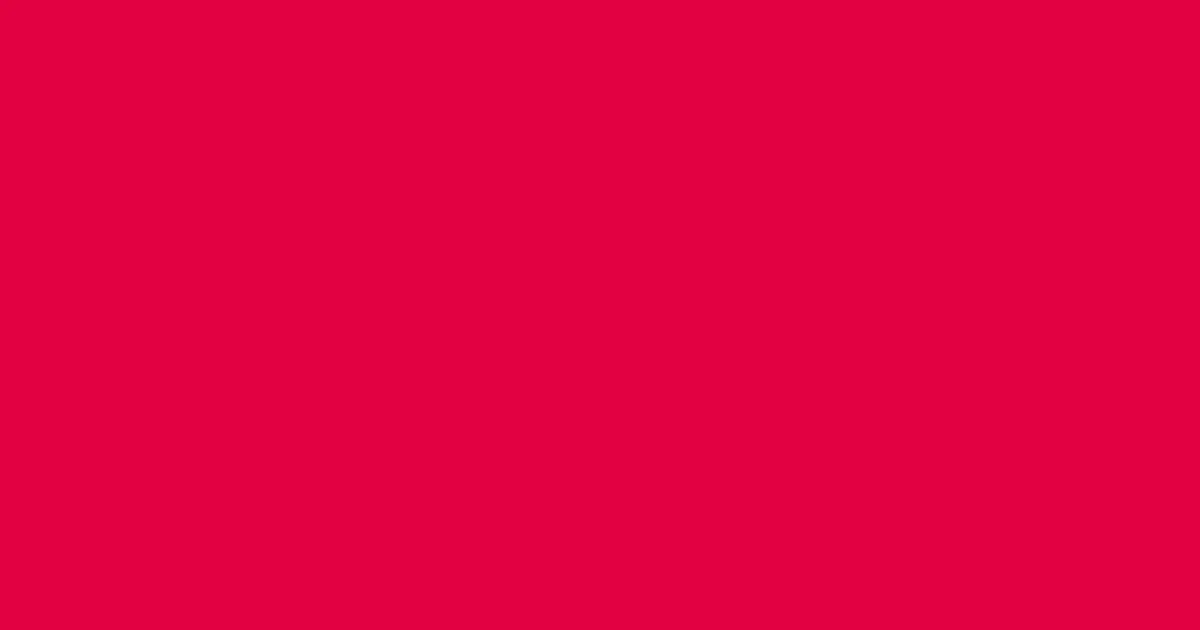#e10142 red ribbon color image