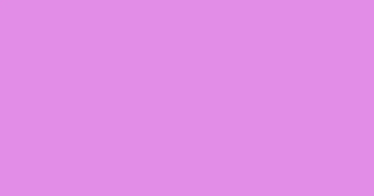 #e18de8 lilac color image