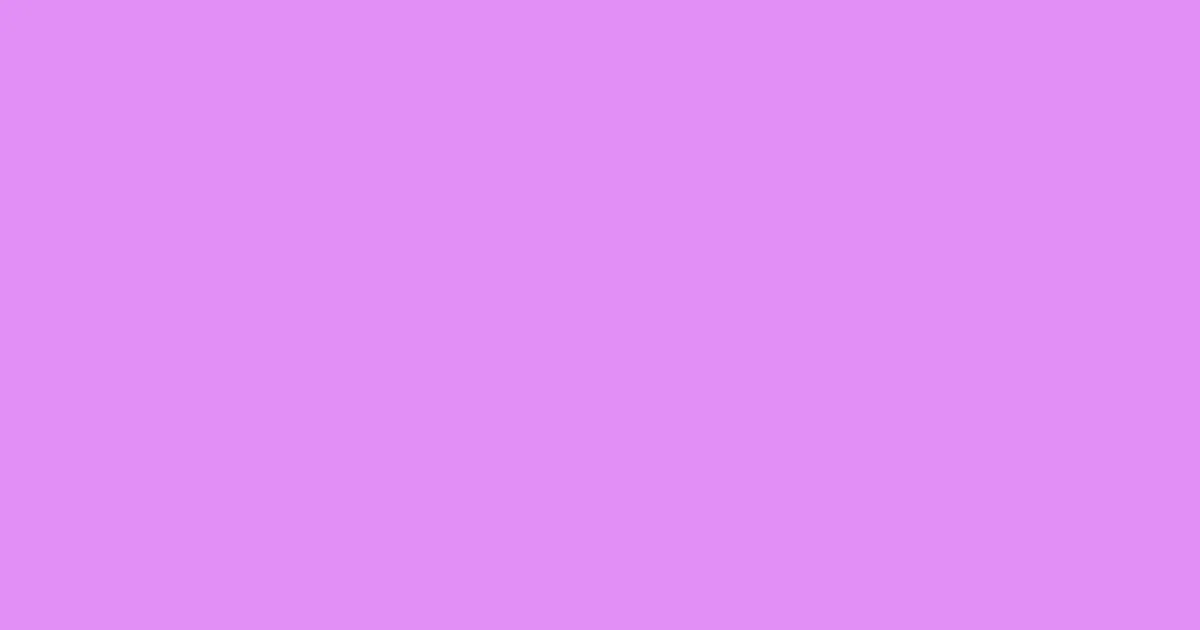 #e18ef6 lilac color image