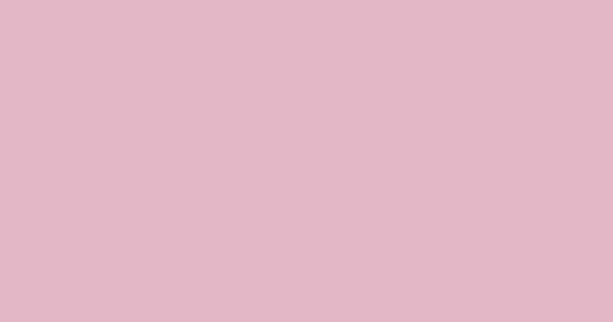 #e1b6c4 cavern pink color image