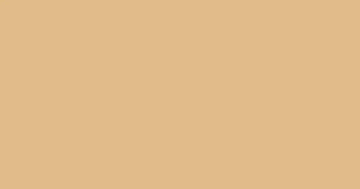 #e1bc89 gold sand color image