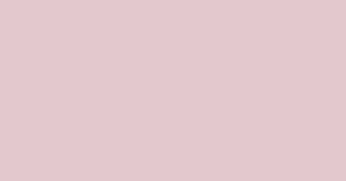 #e1c8cd pink flare color image