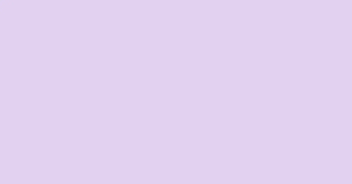 #e1d1ef french lilac color image