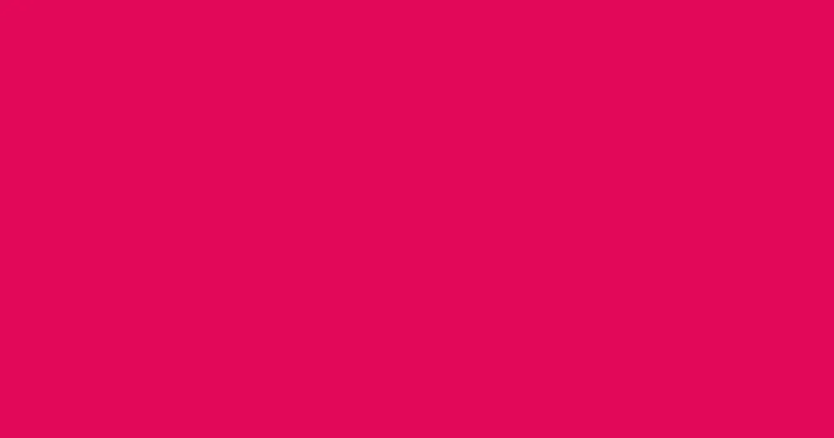 #e20859 razzmatazz color image