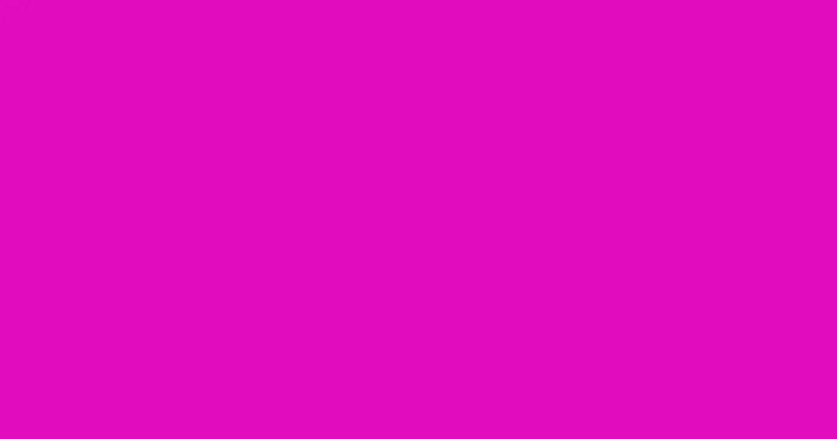 #e20cc0 shocking pink color image
