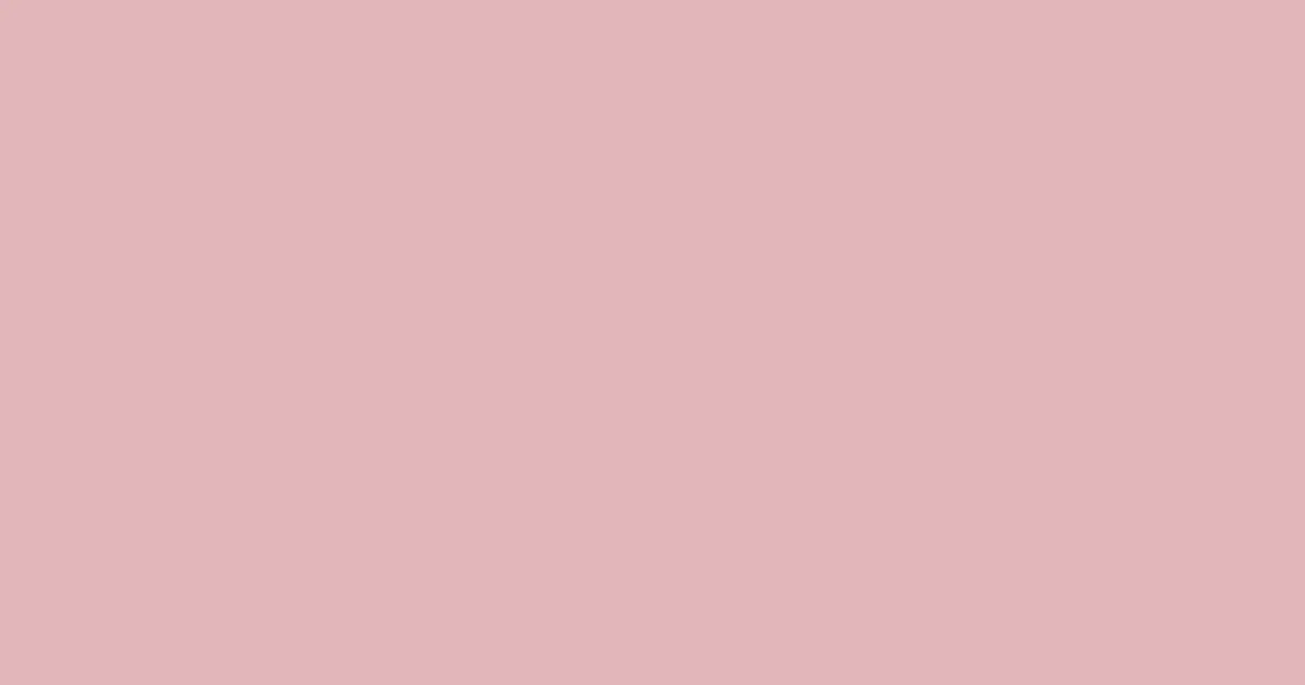 #e2b6b9 cavern pink color image