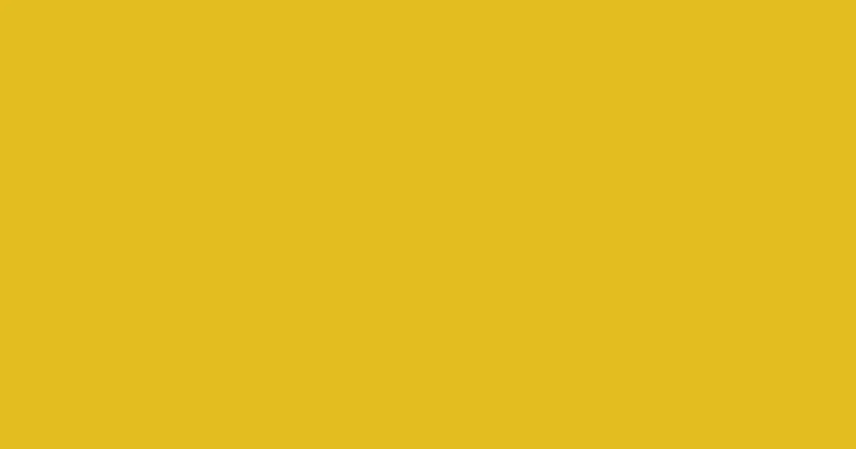 #e2be1f sunflower color image