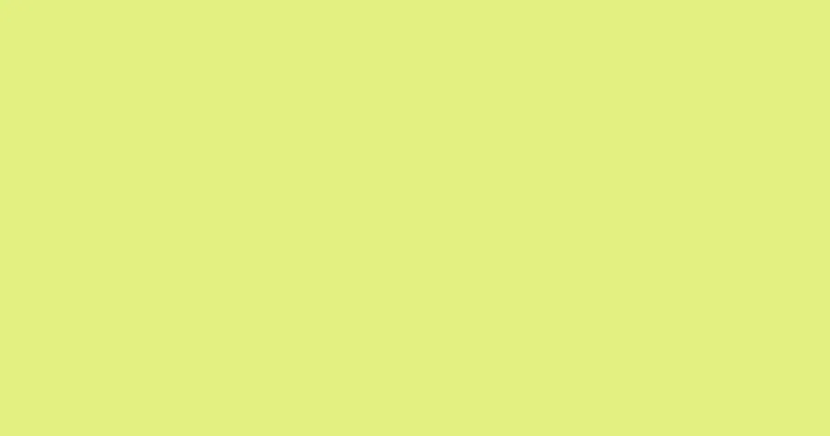 #e2f182 key lime pearl color image
