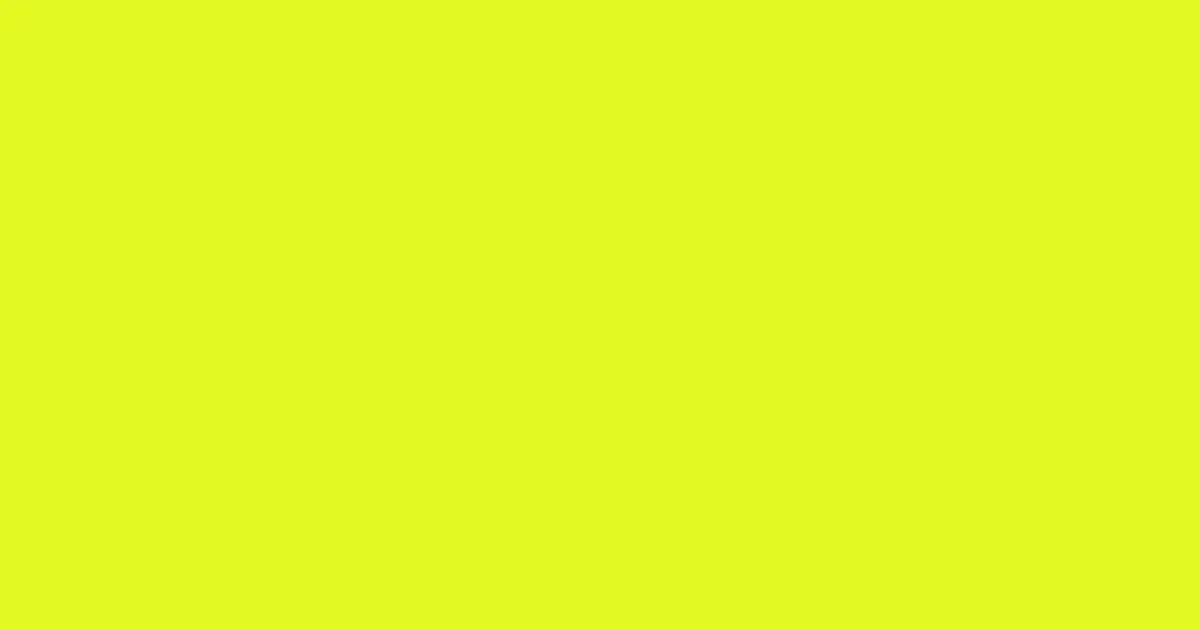 #e2f822 electric lime color image