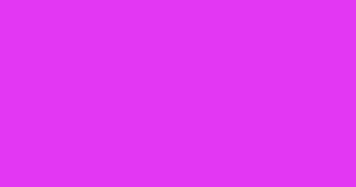 #e337f3 pink flamingo color image