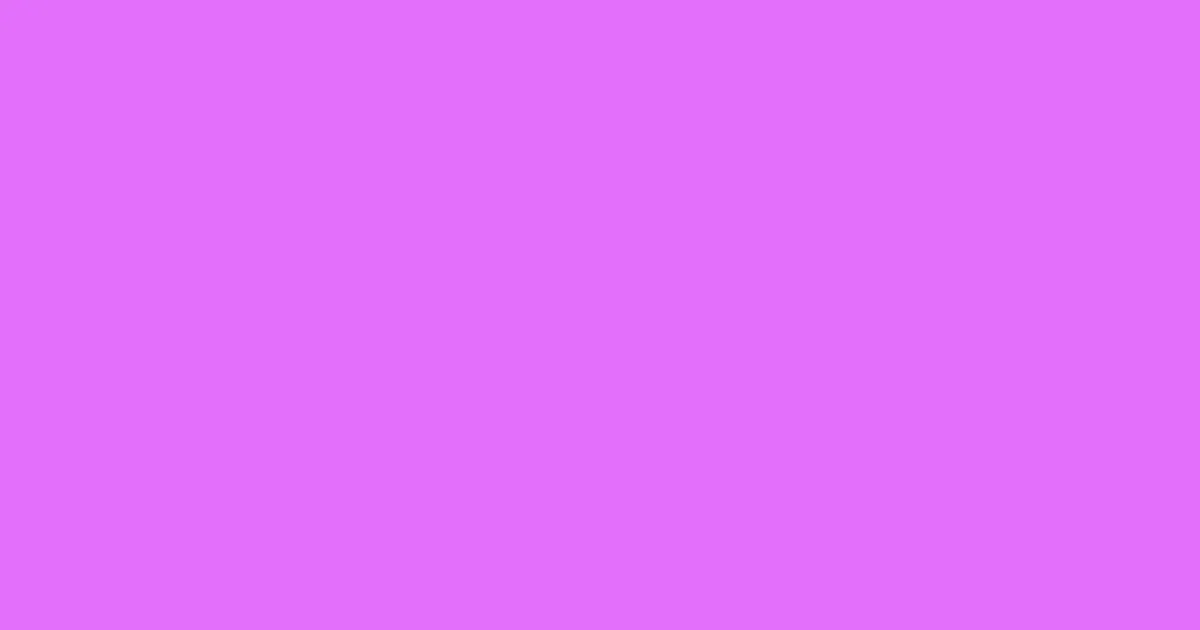 #e370fa heliotrope color image