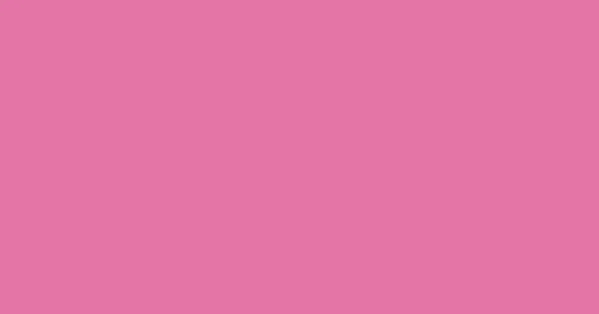 #e375a5 deep blush color image