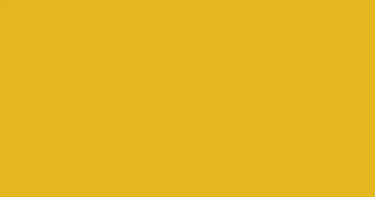 #e3b51e golden grass color image