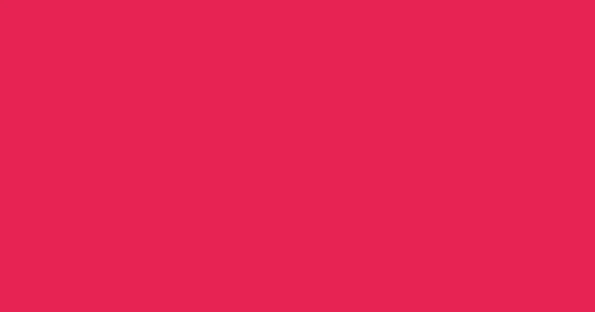 #e52352 amaranth color image