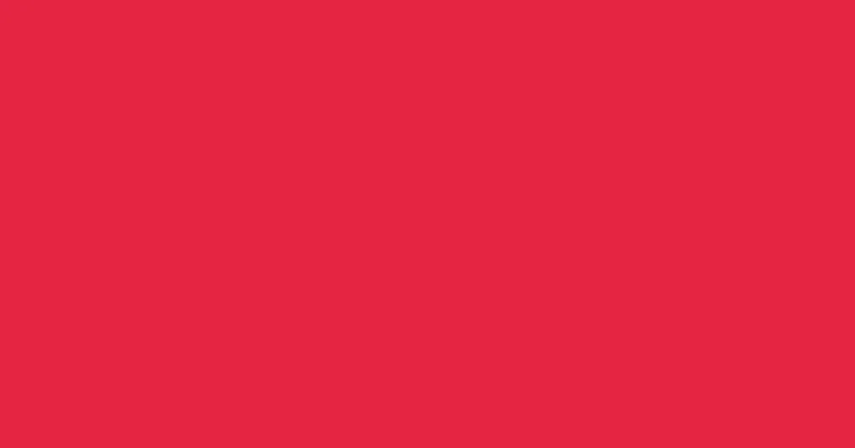 #e52642 alizarin crimson color image