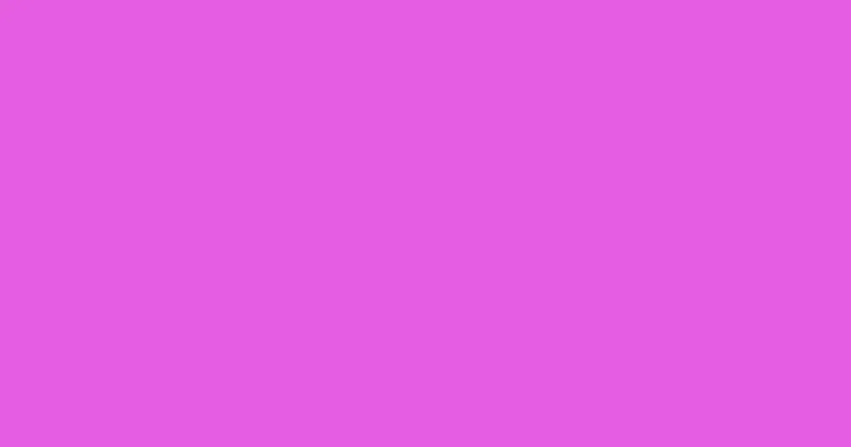 #e55de1 lavender magenta color image
