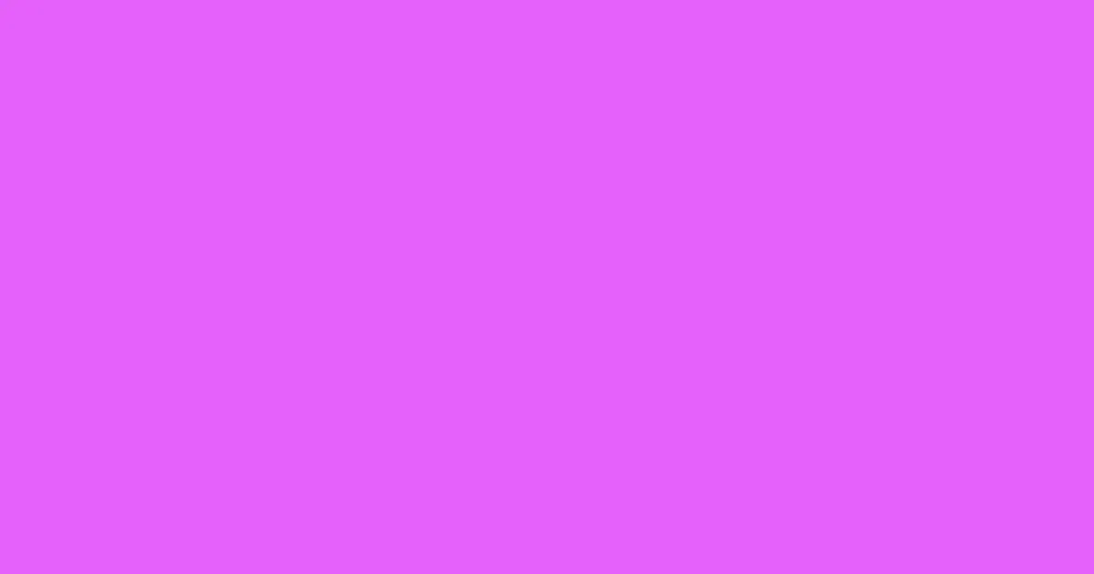 #e561fc heliotrope color image