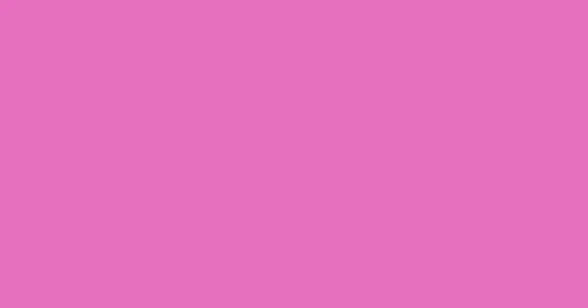 #e56dbf deep blush color image