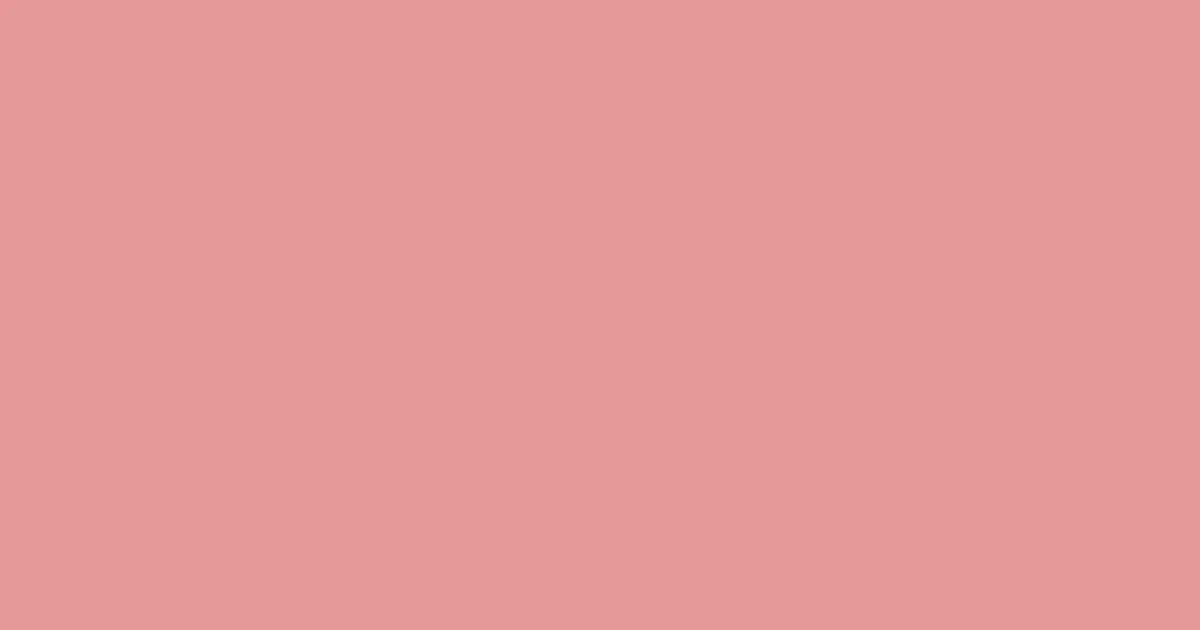 #e59997 tonys pink color image