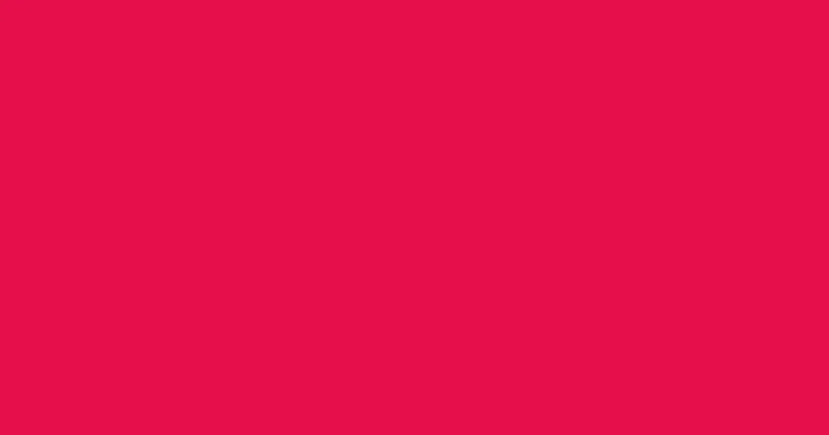 #e60f4b red ribbon color image