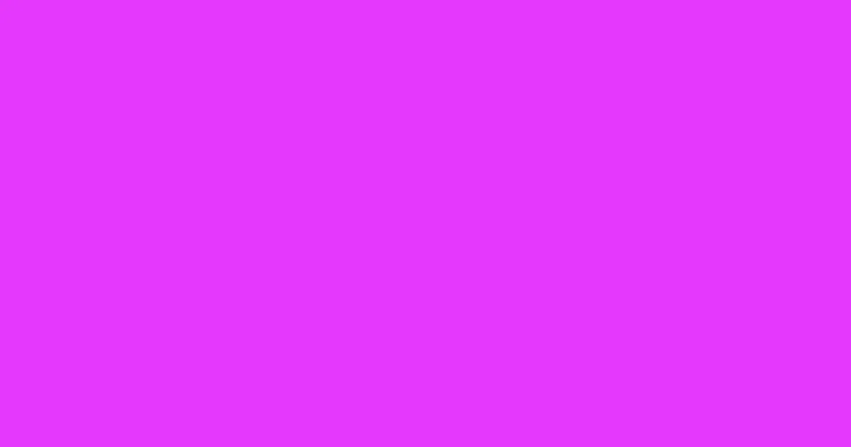 #e638fd heliotrope color image