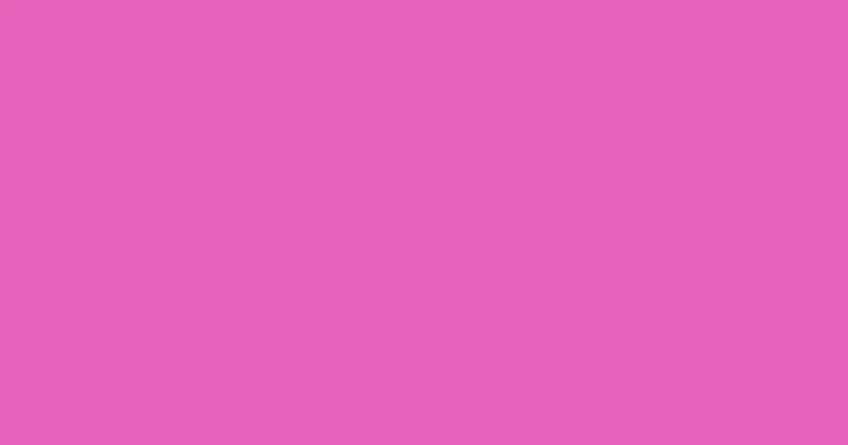 #e660ba deep blush color image