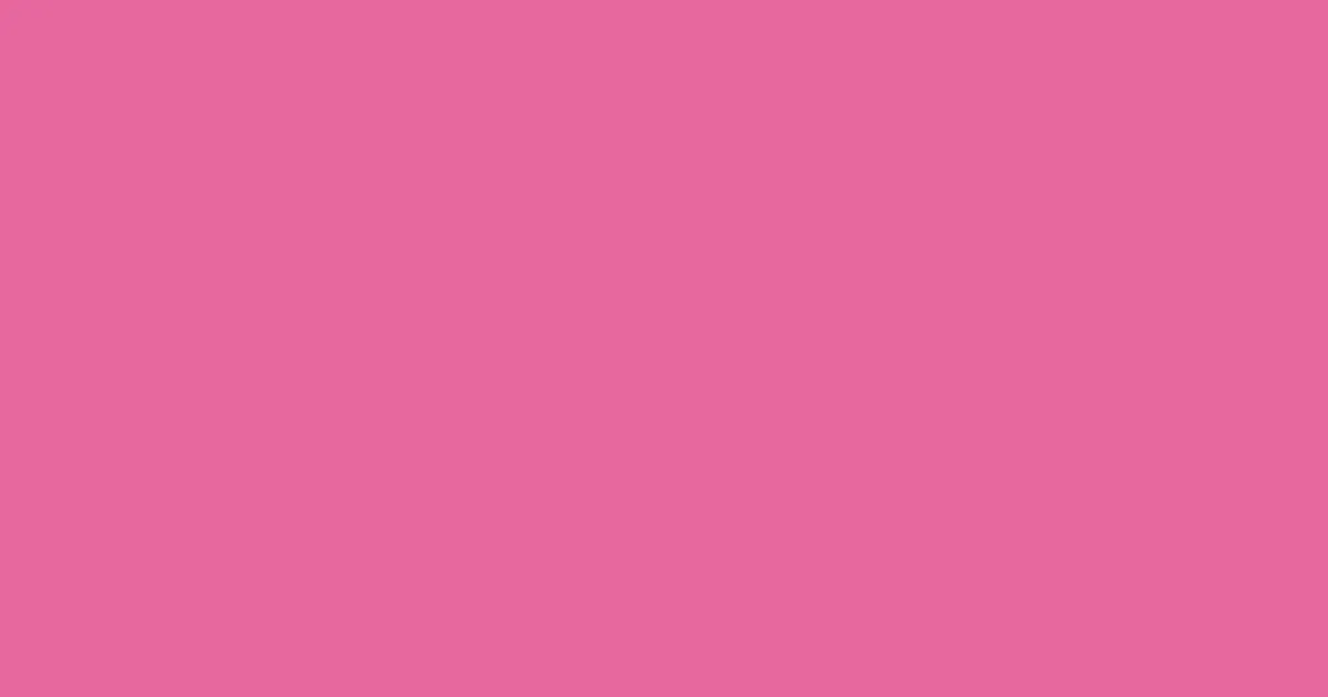 #e6679e deep blush color image